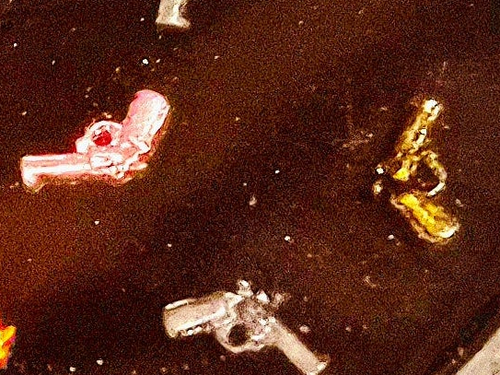 Rolling tray set aus Epoxidharz