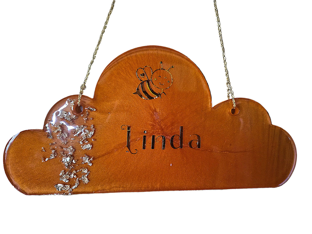 Baby Wolke aus Epoxidharz